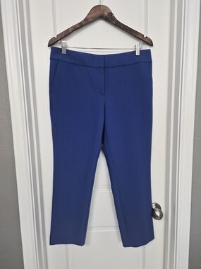 Women's Royal Blue Cropped Pants